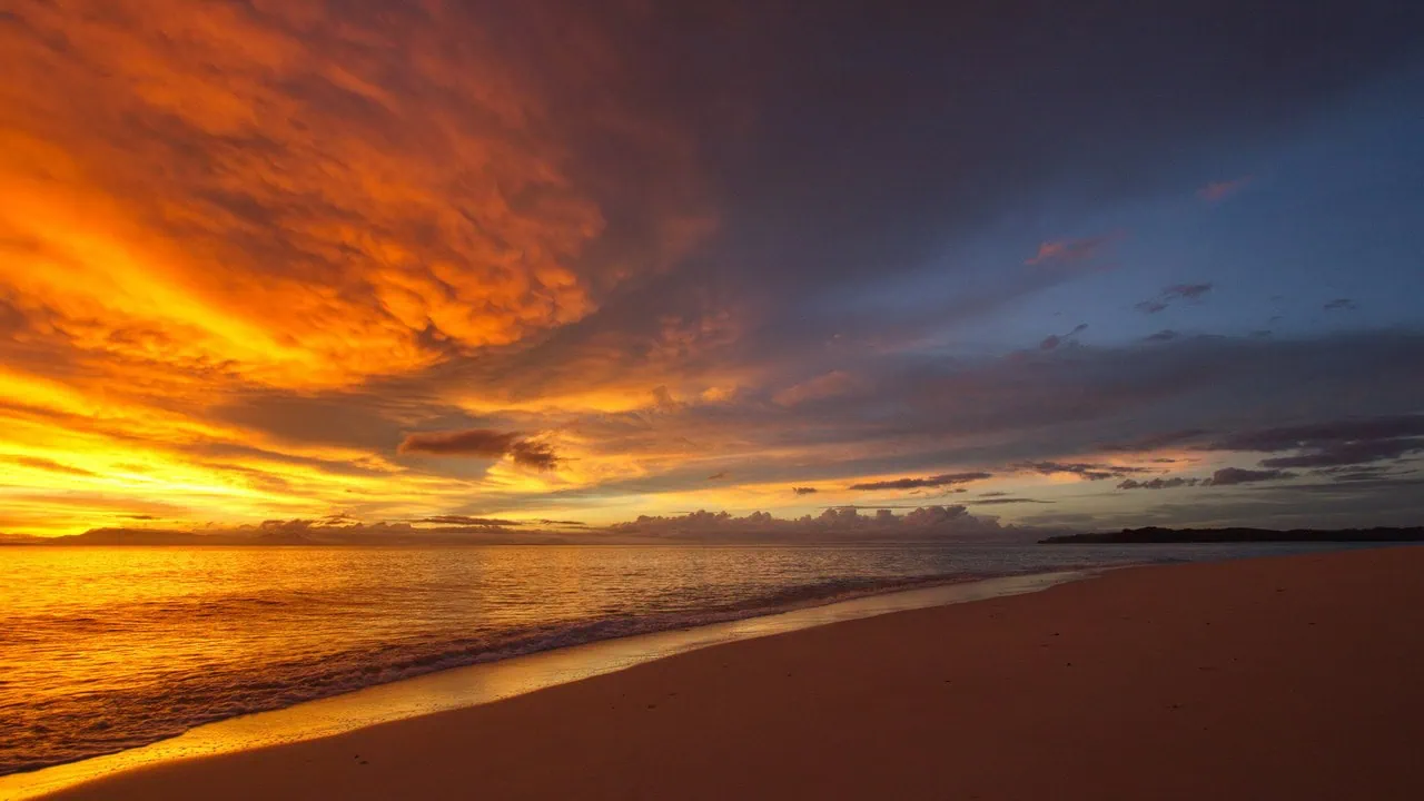 Coucher de soleil Radama